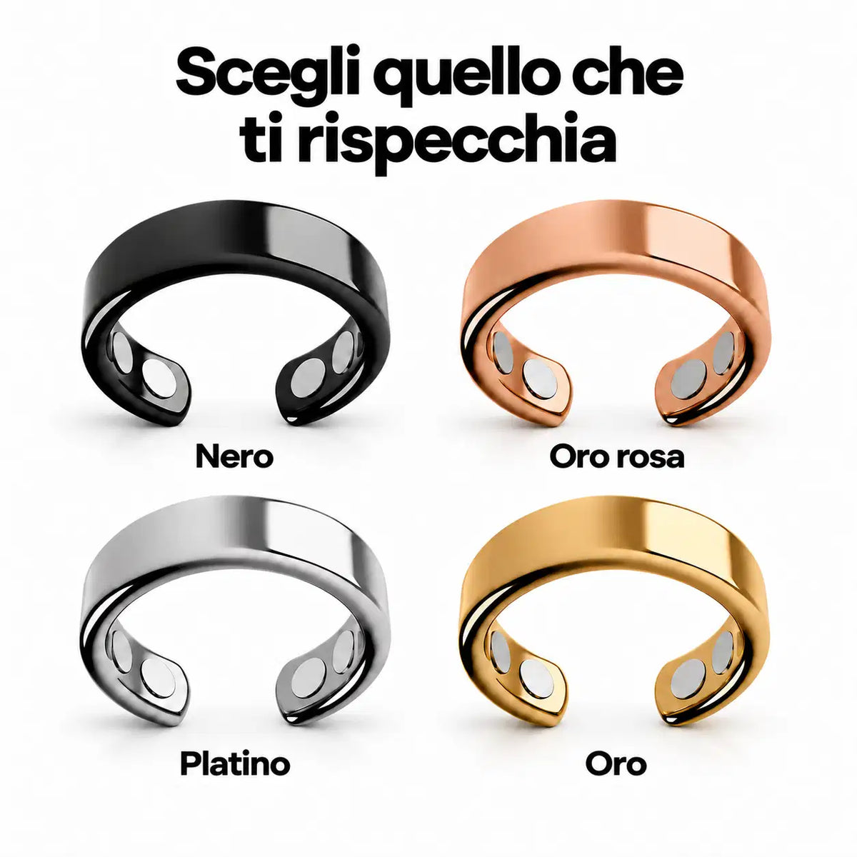 L’anello femminile di terapia magnetica