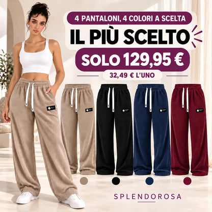 [ULTIMO GIORNO DI SALDI] Pantaloni da donna in velluto a coste a gamba dritta – 100% cotone